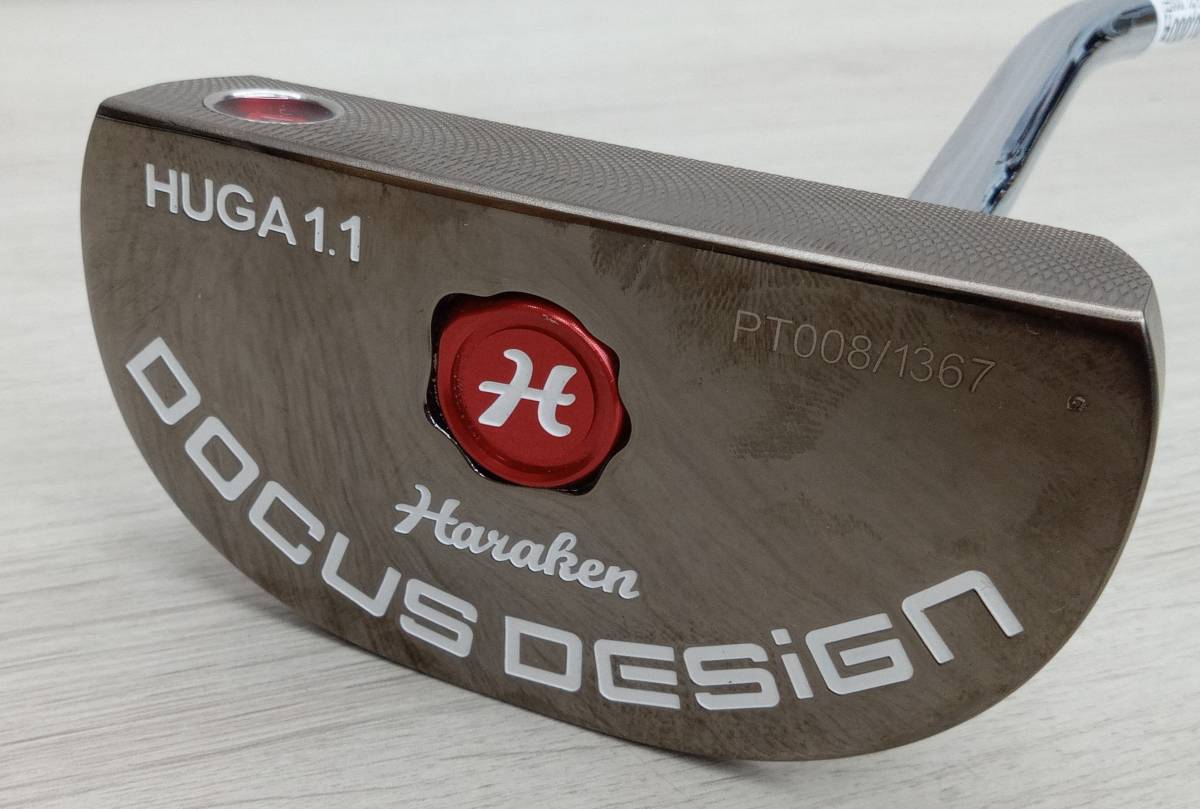 DOCUS HUGA 1.1 パター Haraken ドゥーカス Black ハラケン | JET 