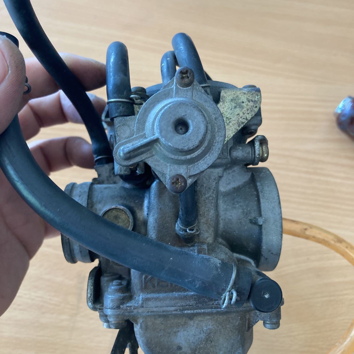 カワサキgpx250r gpx250キャブレター中古 ohベース 部品取り 補修 
