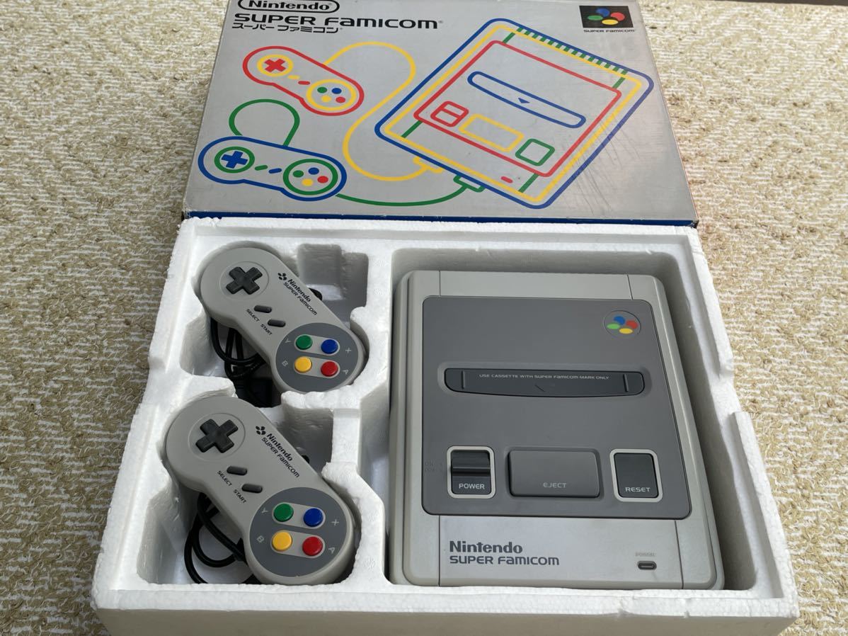 Nintendo 任天堂 スーパーファミコン 本体一式 動作確認済み