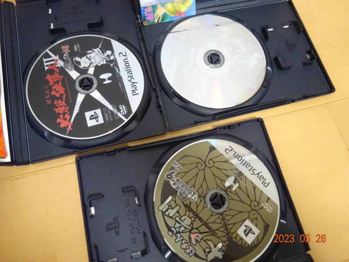 PS2 パチンコソフト 3本セット まとめて パチパラ12 大海と夏の思い出 