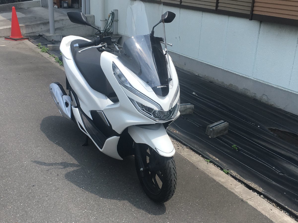 ホンダ PCX125 JF81/2018年モデル/ワンオーナー車/スクリーン(51cc  