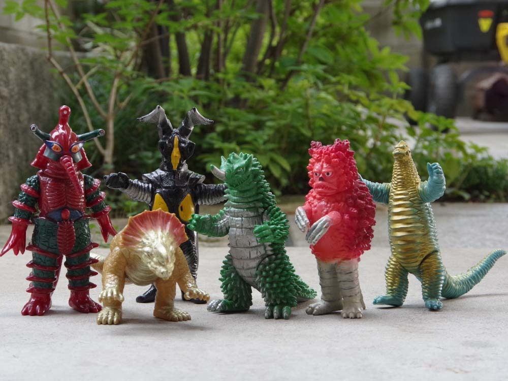 日本製1983年～バンダイBANDAIウルトラ怪獣シリーズ円谷プロソフビ 