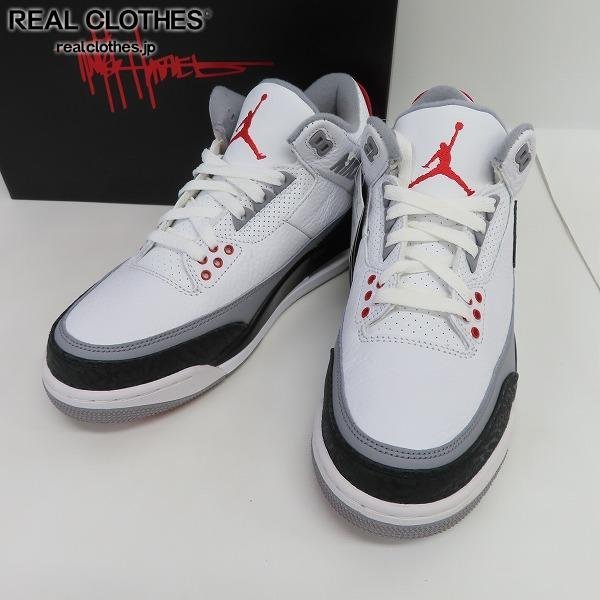 【未使用】NIKE/ナイキ AIR JORDAN 3 RETRO NRG TINKER エアジョーダン3 AQ3835-160/26.5 /080