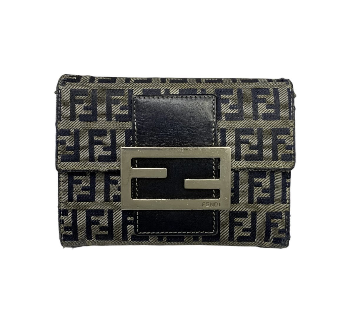 フェンディ FENDI 三つ折り財布 ズッカ 三つ折り ズッカ柄 財布