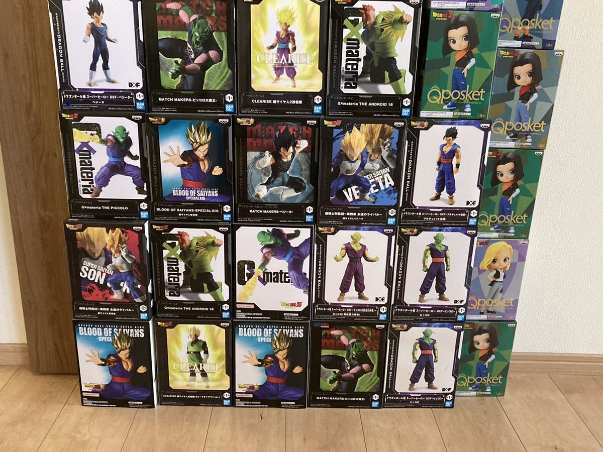34個ドラゴンボール フィギュア超戦士列伝 孫悟空ベジータ ピッコロ 17 