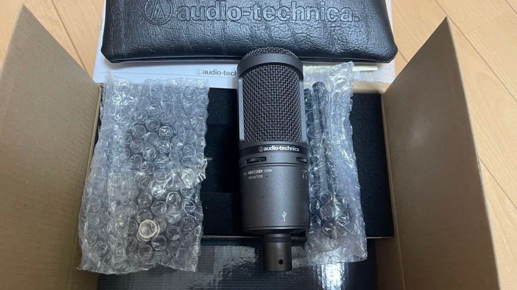 美品】コンデンサーマイク AT2020USB+ audio-technica 実況 youtube