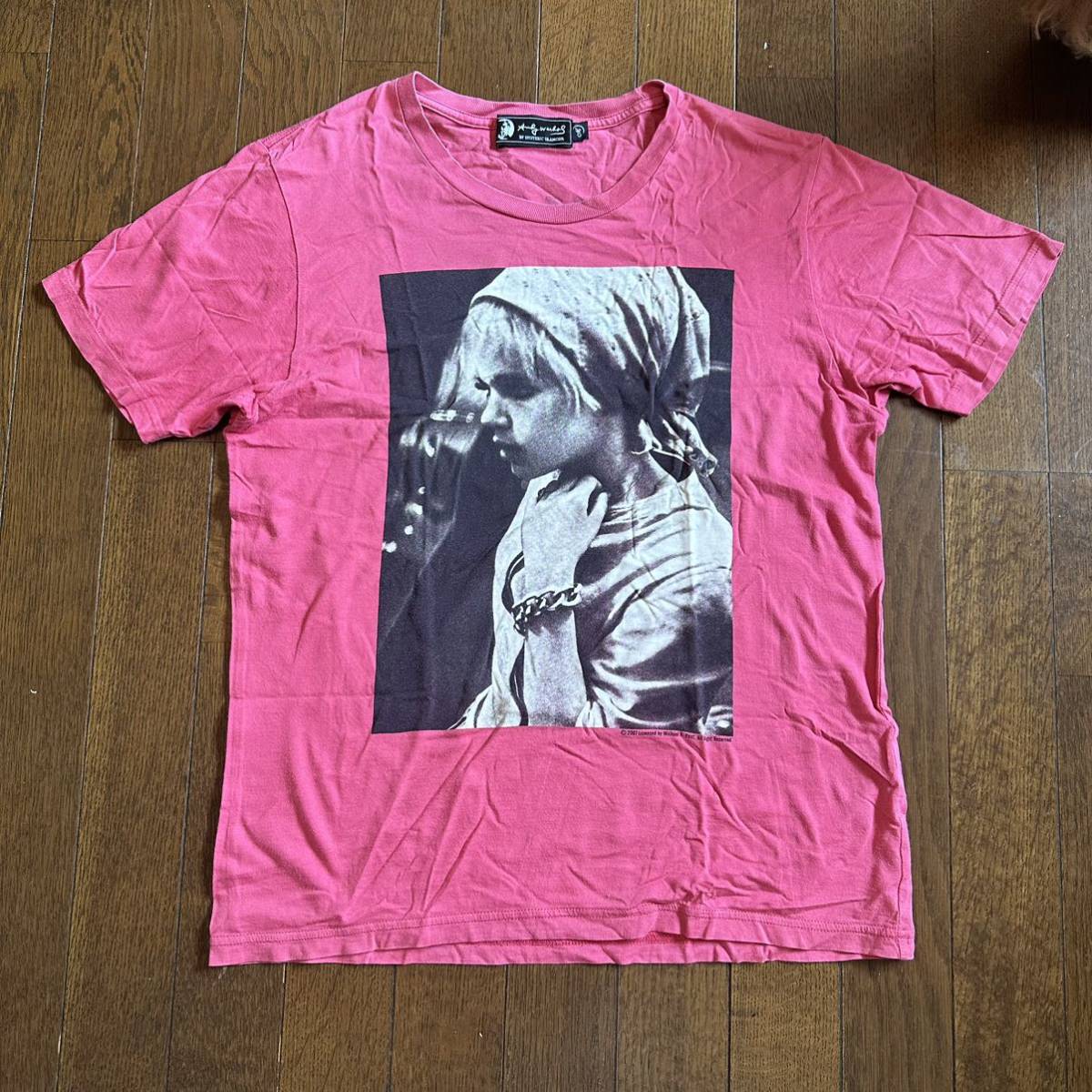ヒステリックグラマー アンディ ウォーホール Tシャツ M ピンク HYSTERIC GLAMOUR 