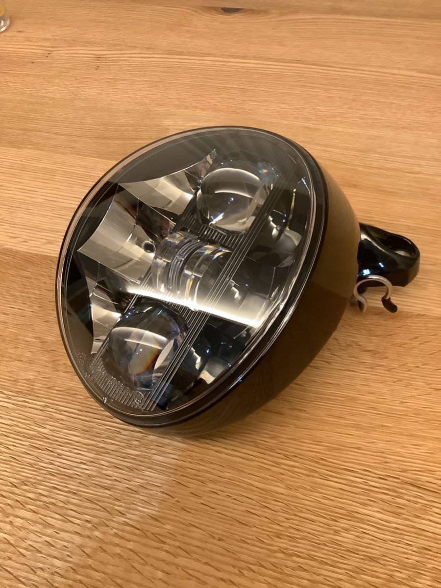 ハーレーブレイクアウト fxbrs純正ヘッドライト LED バイク用ヘッド