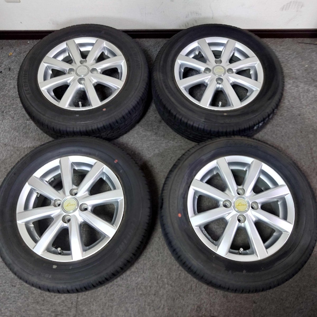 【大人気，豊富な】 ブリヂストン LINZ A18 14インチ&times;5.5J PCD100 ４穴 ET45 ECO FINE 185/65R14 4本セット 手渡し可(ラジアルタイヤ)｜売買されたオークション情報、yahooの商品情報をアーカイブ公開 - オークファン 4穴