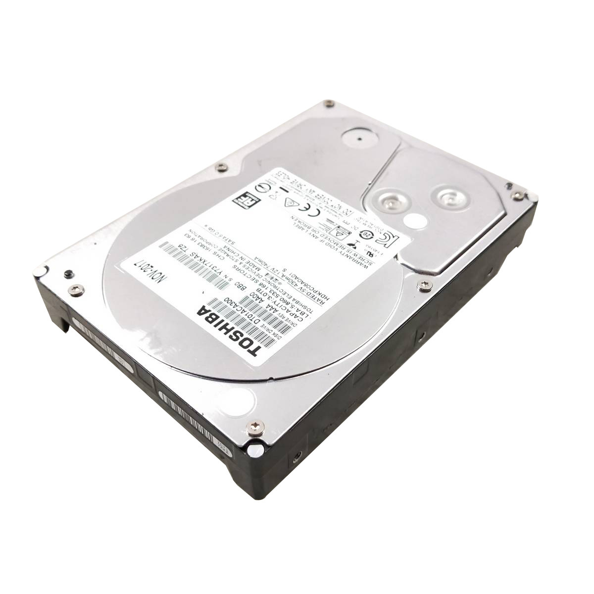 新品 TOSHIBA 内蔵HDD DT01ACA300 3TB 2本セット 二枚セット TOSHIBA