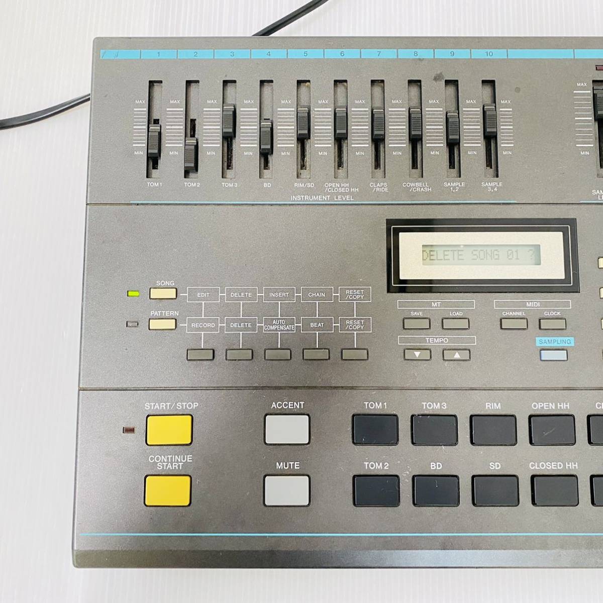 【即決!!】☆希少☆ CASIO カシオ RZ-1 デジタル サンプリング リズムマシン_4