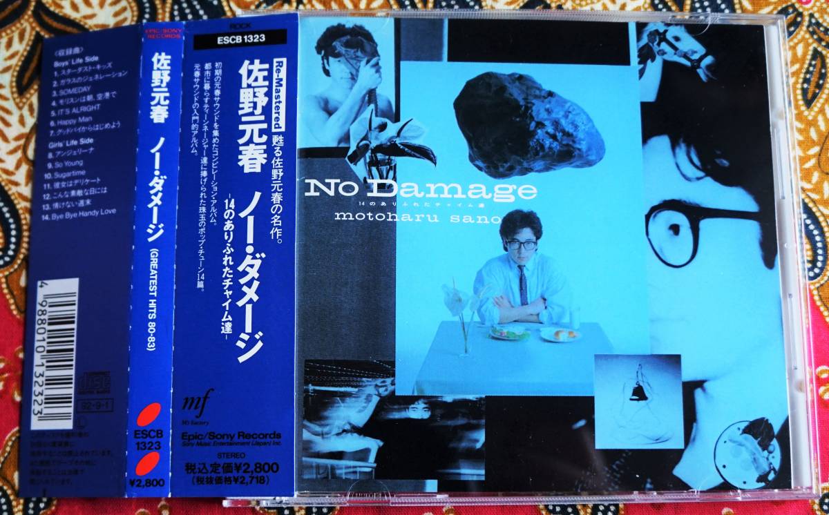 佐野元春 14のありふれたチャイム達 LPレコード 佐野元春 14のありふれたチャイム達 LPレコード