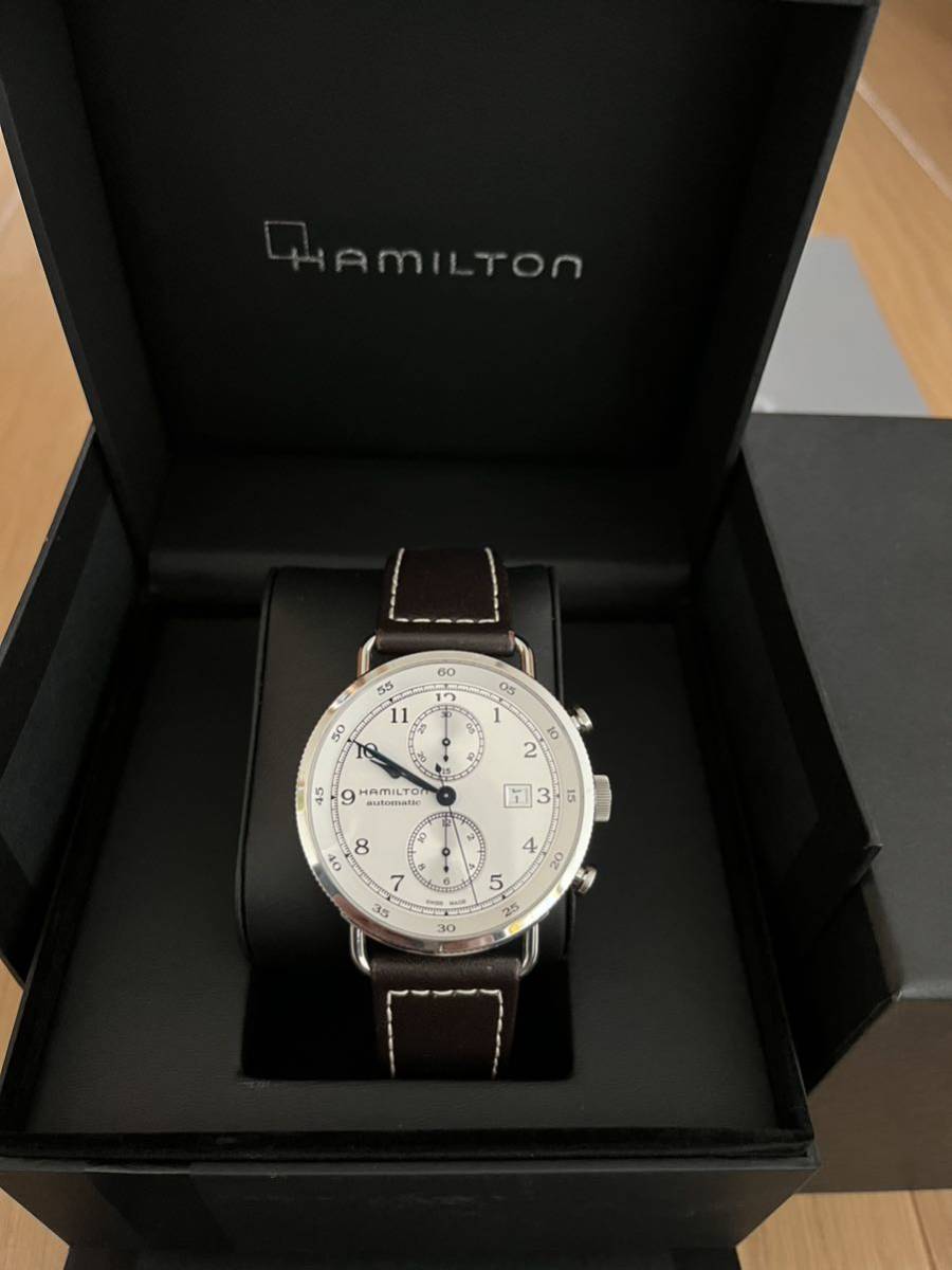  ハミルトン メンズ 腕時計 自動巻き 革HAMILTON ブランド 期間限定価格 11万円(カーキ)｜売買されたオークション情報、yahooの商品情報をアーカイブ公開 - オークファン カーキ