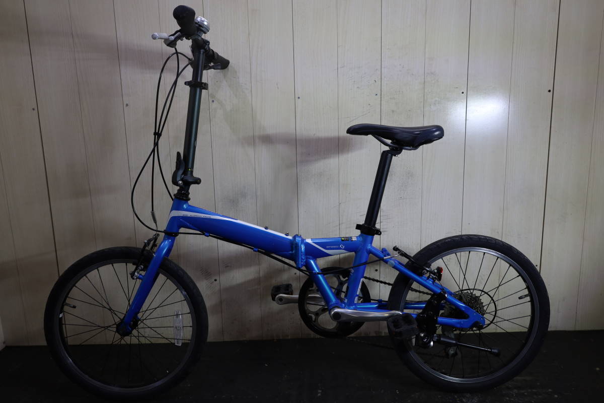 あさひ製ALVLAYS 20インチ シマノ8速 折り畳み自転車 【公式通販】