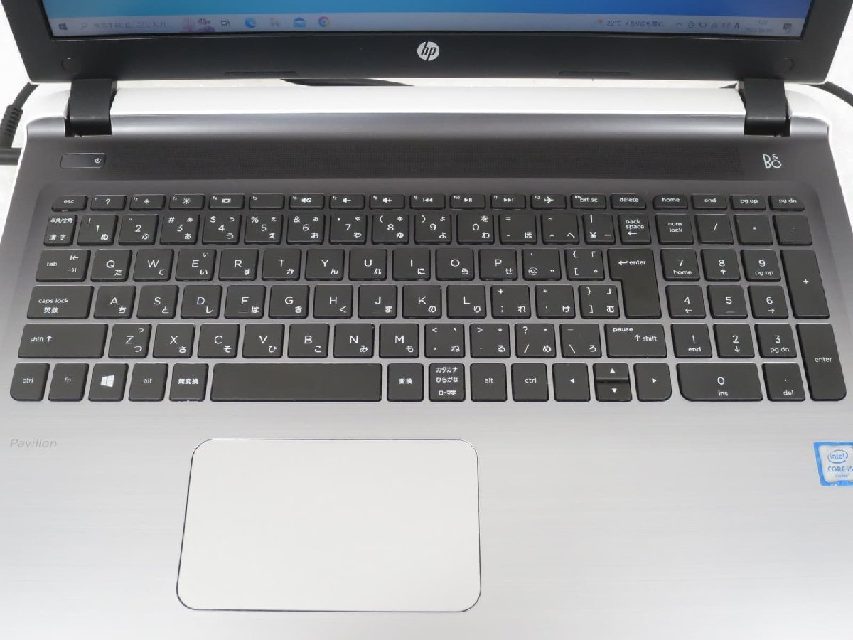 Windowsノート本体 HP Pavilion 15-ab255TU ○○【難あり】HP Pavilion 15-ab255TU / i5-6200U / 8GBメモリ
