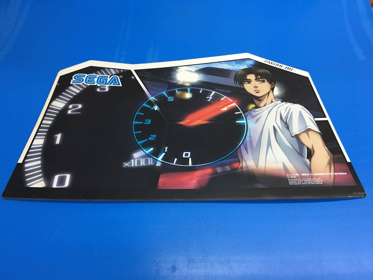 中古 セガ SEGA イニシャルD 頭文字D ARCADE STAGE Zero パネル ① (筐