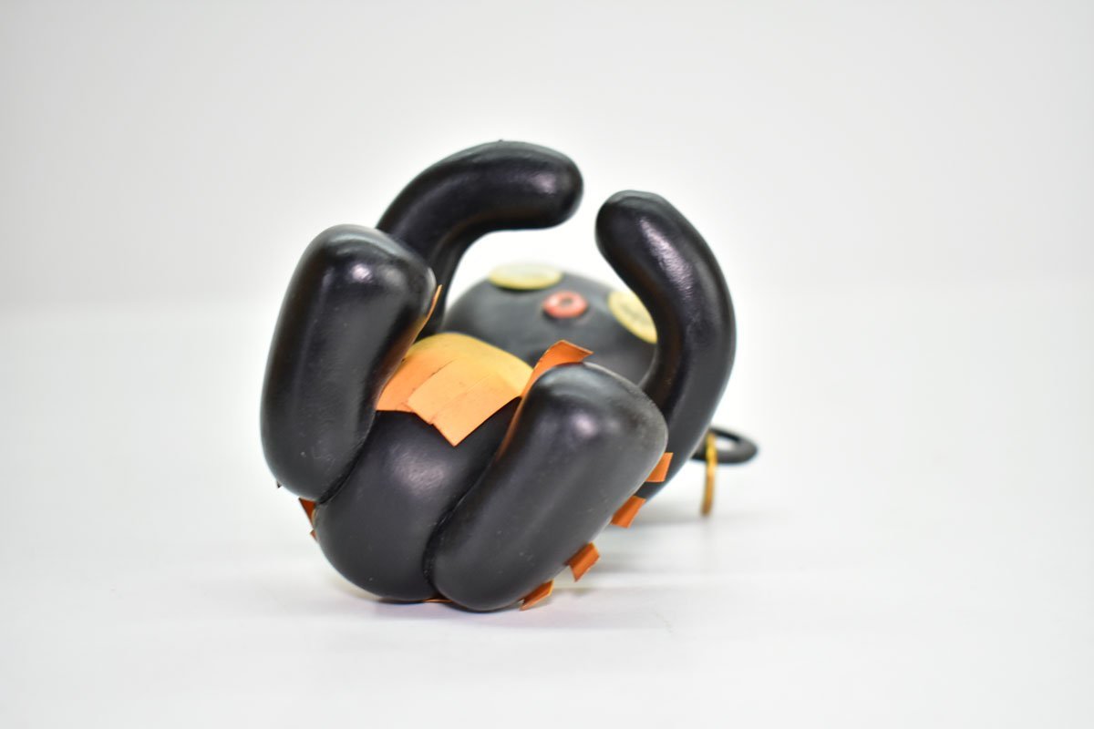 中嶋製作所 ダッコちゃん人形 昭和レトロ　ソフビ　亀マーク 中嶋製作所 ダッコちゃん ソフビ 人形 高さ12cm [だっこ][抱っこ