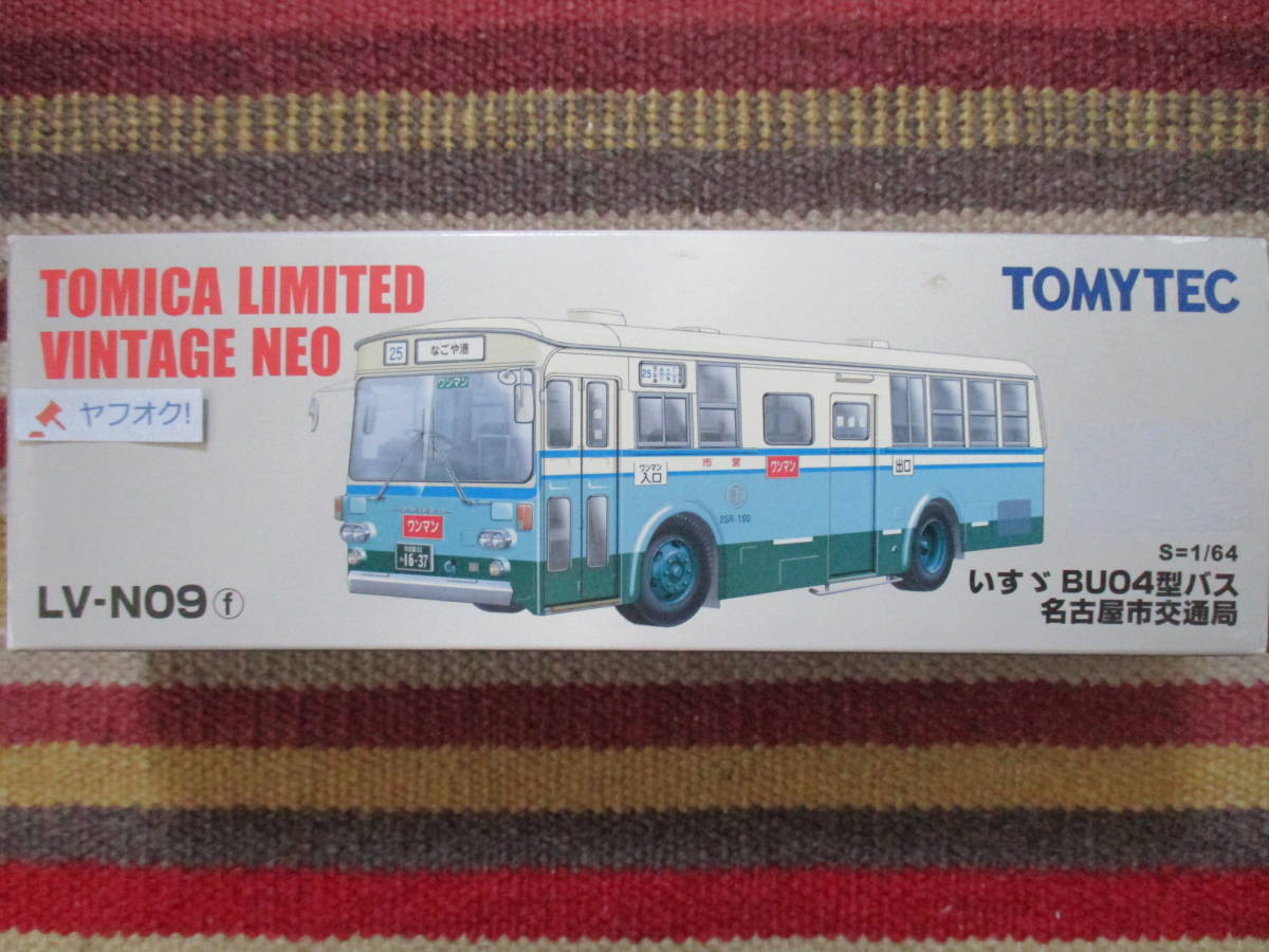 TOMYTEC LV-N09f 名古屋市交通局 いすゞ BU04型バス ISUZU BUS TOMICA 