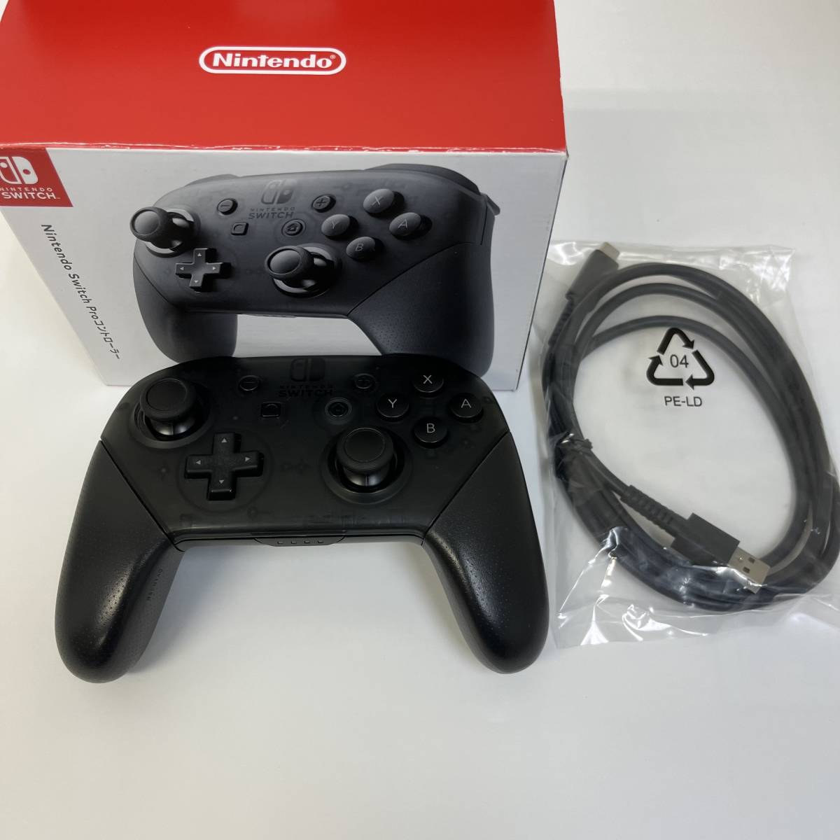 ニンテンドースイッチ　純正プロコン　分解清掃済み 分解清掃済み Nintendo Switch 純正 Proコントローラー プロコン