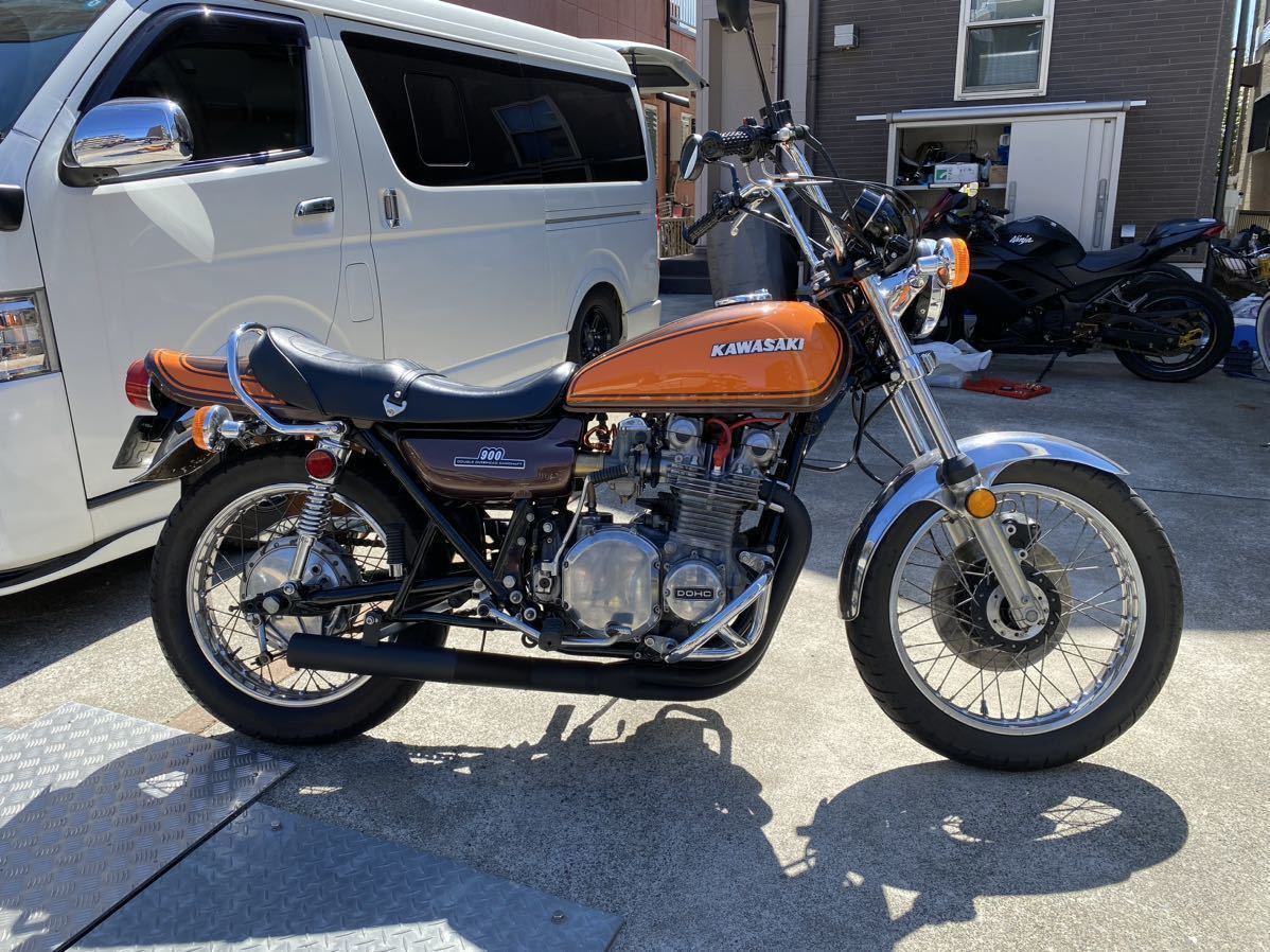 明日まで送料込み！キレイ！z1 z2 kz1000 kz900 火の玉外装一式 再出品・最終出品 カワサキ Z1-A 火の玉 900 Z1 Z2 KZ900 KZ1000 車検
