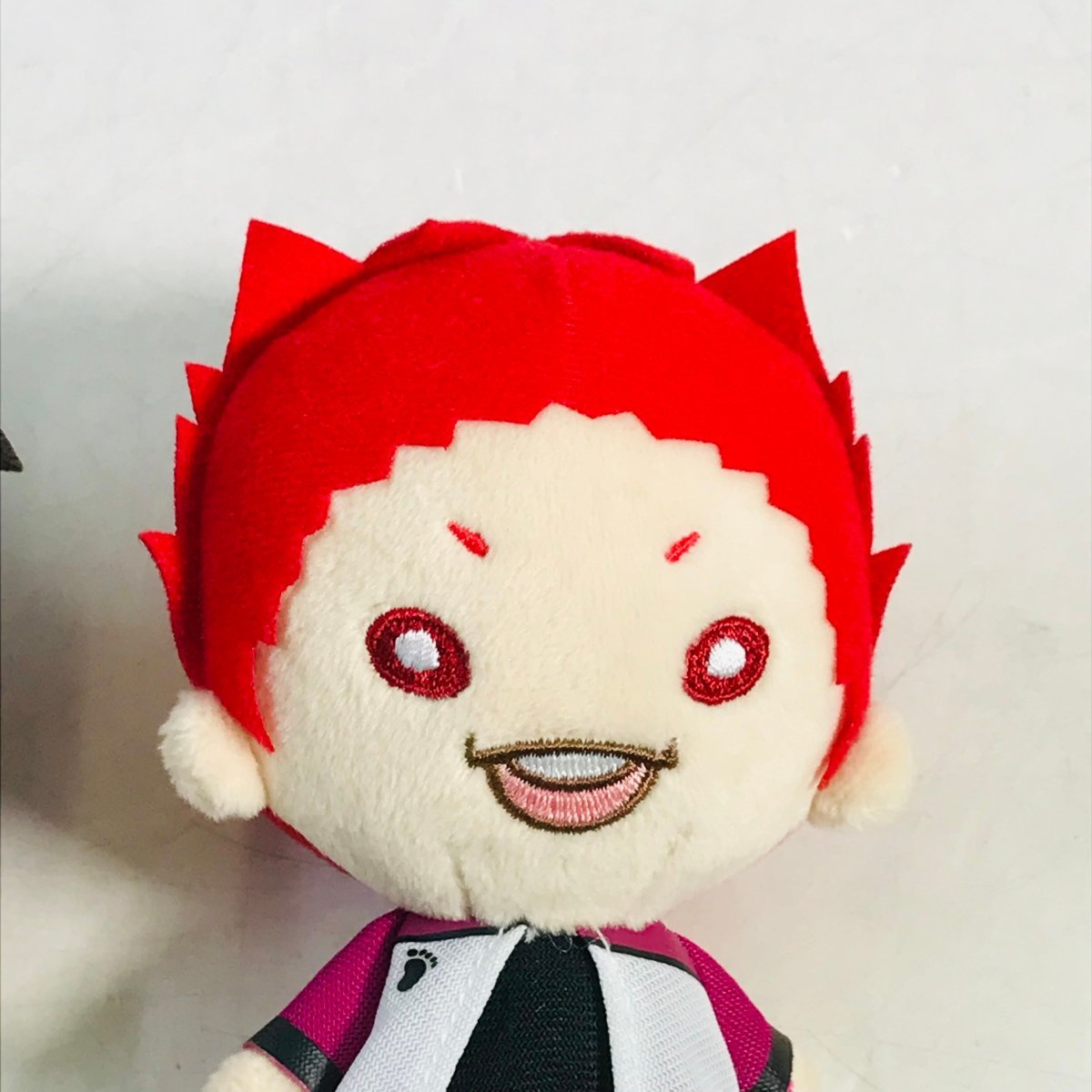 中古品 ハイキュー にとたん ボールチェーン付 ぬいぐるみ 牛島 天童