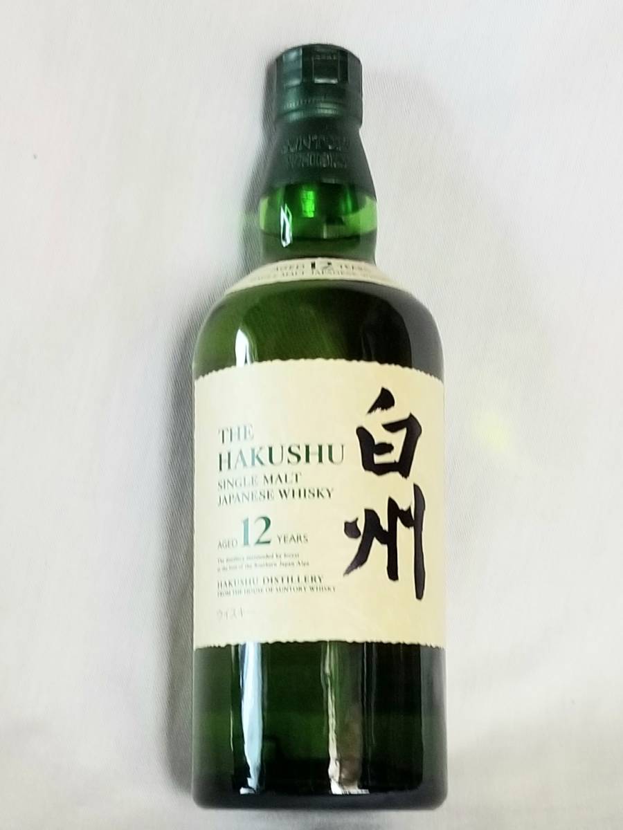 サントリー 白州 12年 シングル モルト ウィスキー 700ml 43％ SUNTORY ジャパニーズ JAPANESE _1