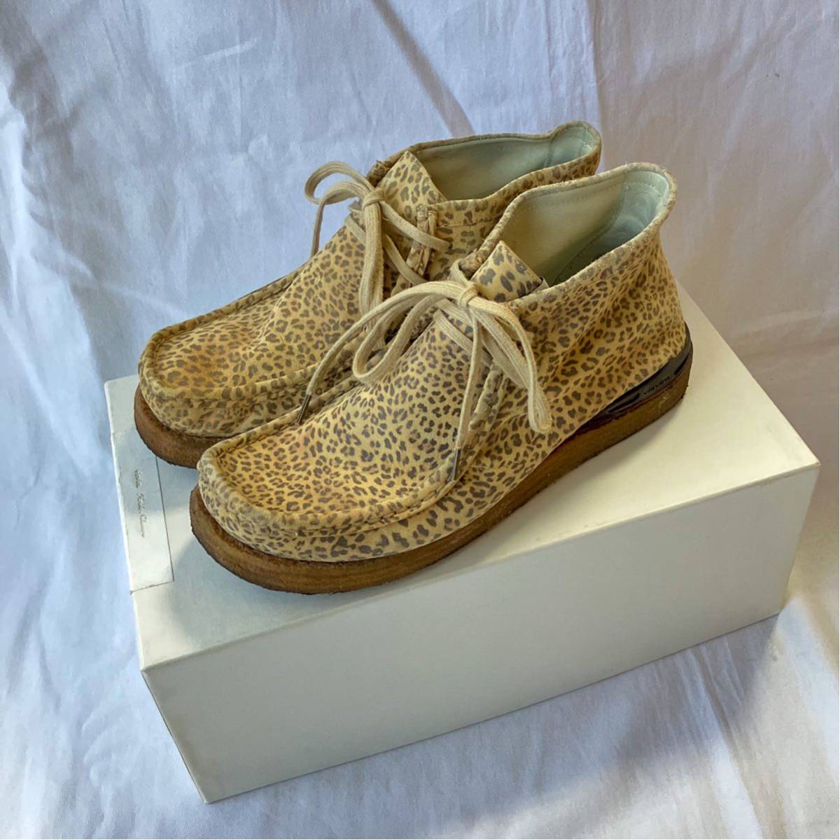 VISVIM BEUYS TREKKER SF-FOLK natural Leopard M10 28cm /ビズビム