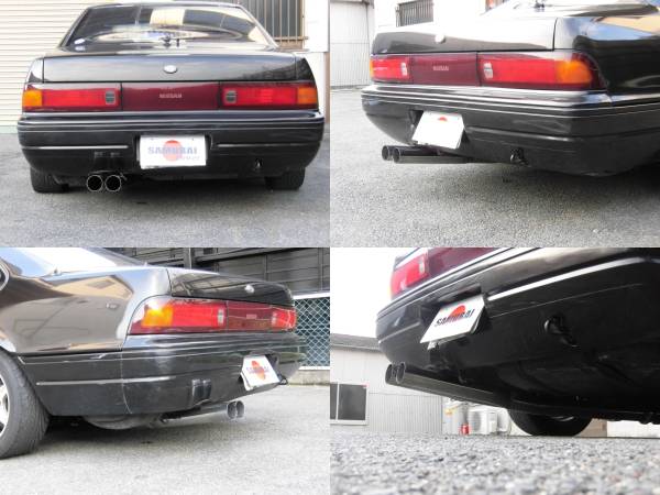 ■限定特価C33ローレル用/直管W出しマフラー税込