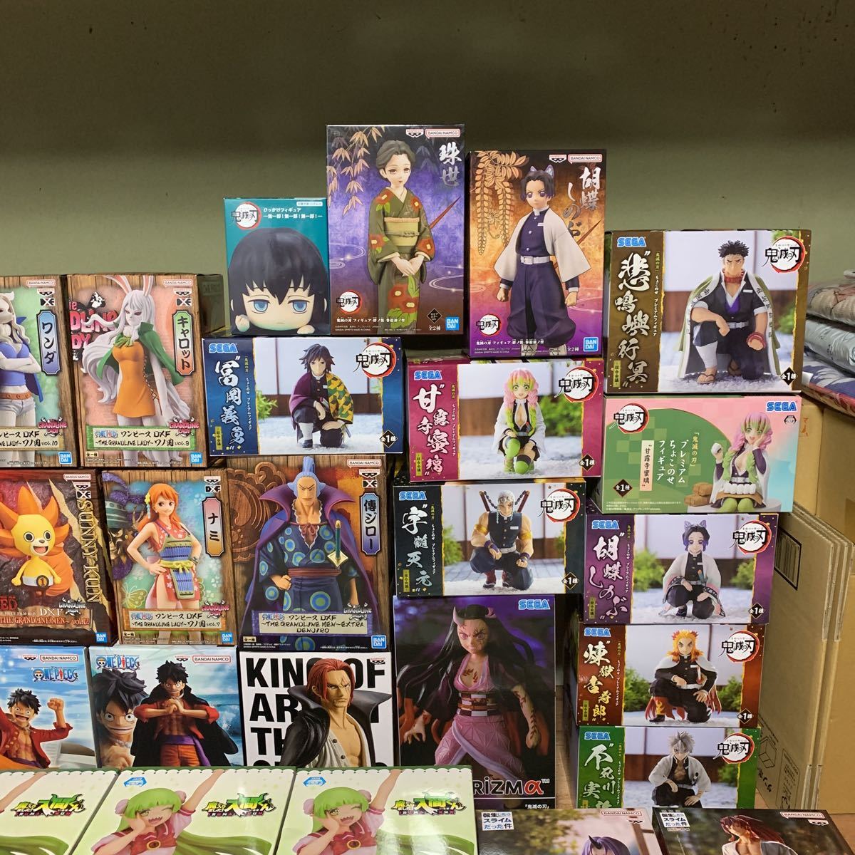 フィギュアONE PIECE 鬼滅の刃 魔いりました入間くん 転スラ 終末の 