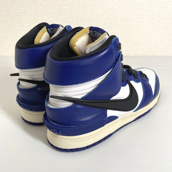 28.5cm 国内正規品】NIKE × AMBUSH ナイキ DUNK HIGH DEEP ROYAL 