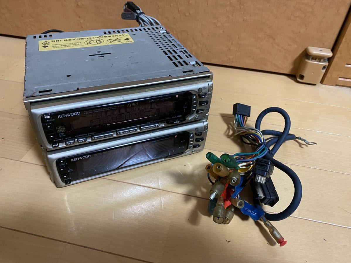 KENWOOD ケンウッド MD プレーヤー CDスペアナ M505 D505 各部