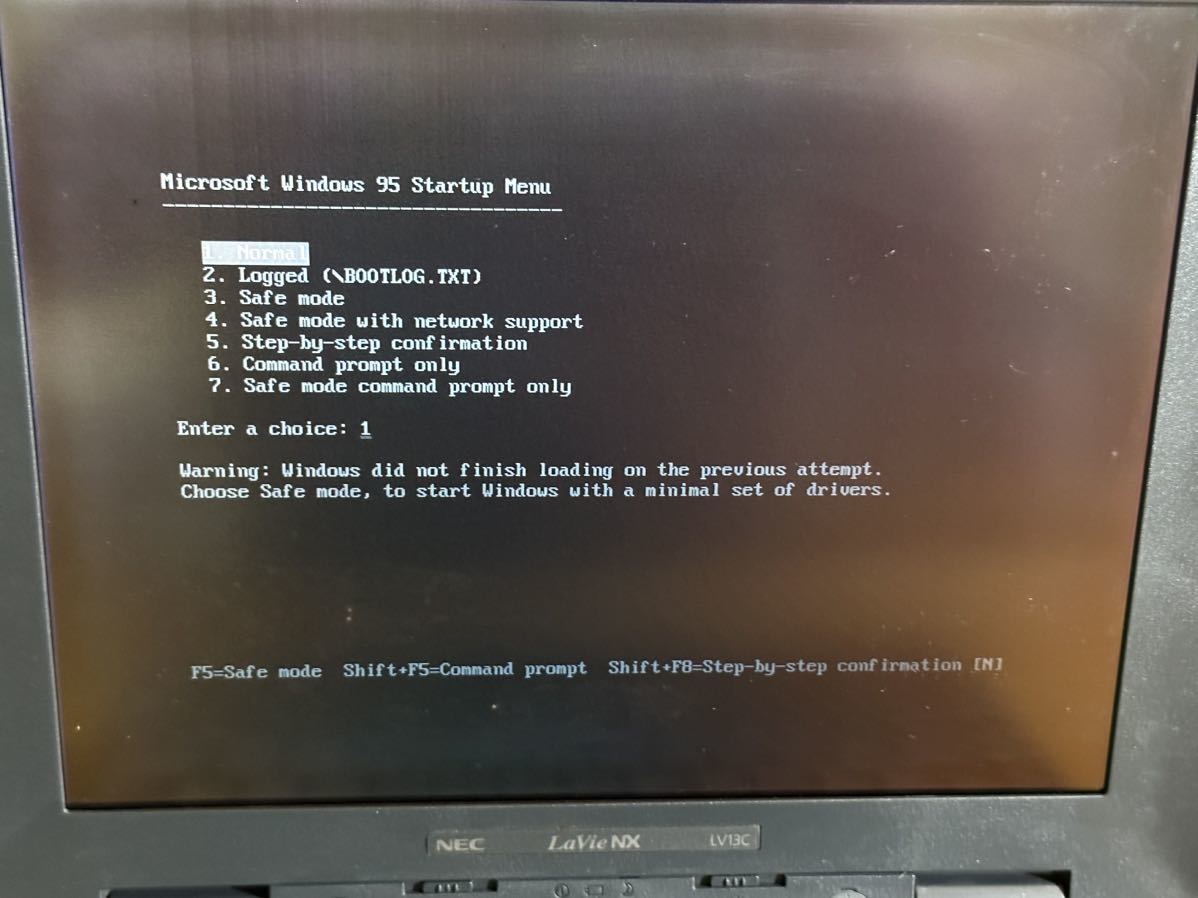 ジャンク(必ず説明文を読んでください) NEC LaVie NX LV13C PC