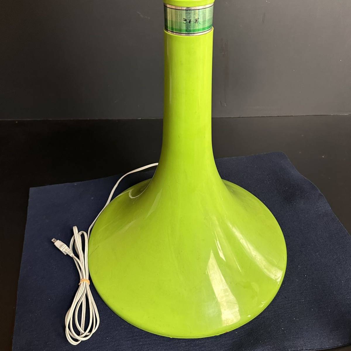 CT418 HITACHI 日立 スタンド扇風機 S-30SK さわ風 グリーン 羽根径