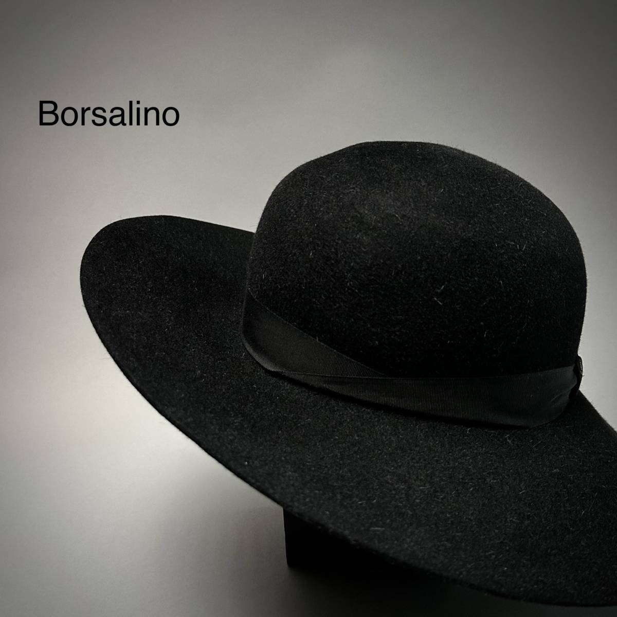 イタリア製 ボルサリーノ 大きいサイズBorsalinoボルサリーノラビット 