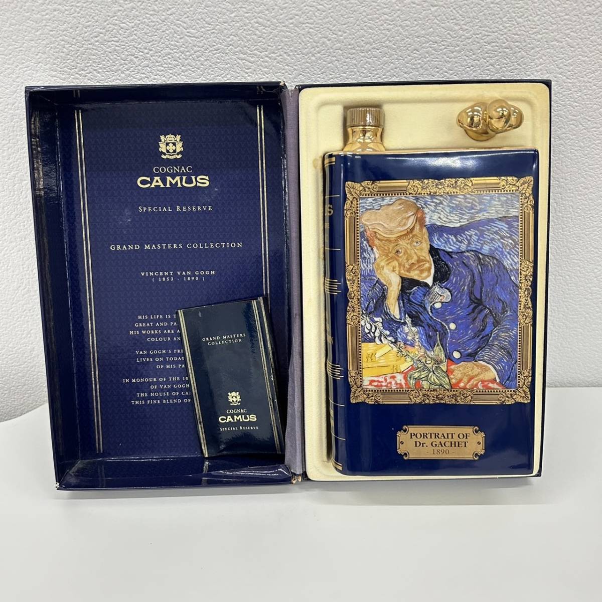 TJ-906】1円～ CAMUS カミュ SPECIAL RESERVE COGNAC VAN GOGH ゴッホ 