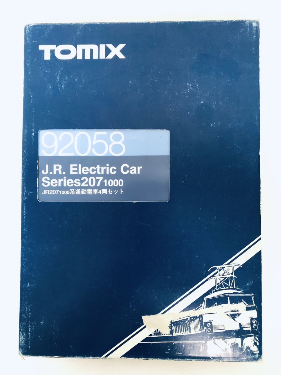 中古 Nゲージ TOMIX 92058 JR207 1000系 通勤電車 4両セット 