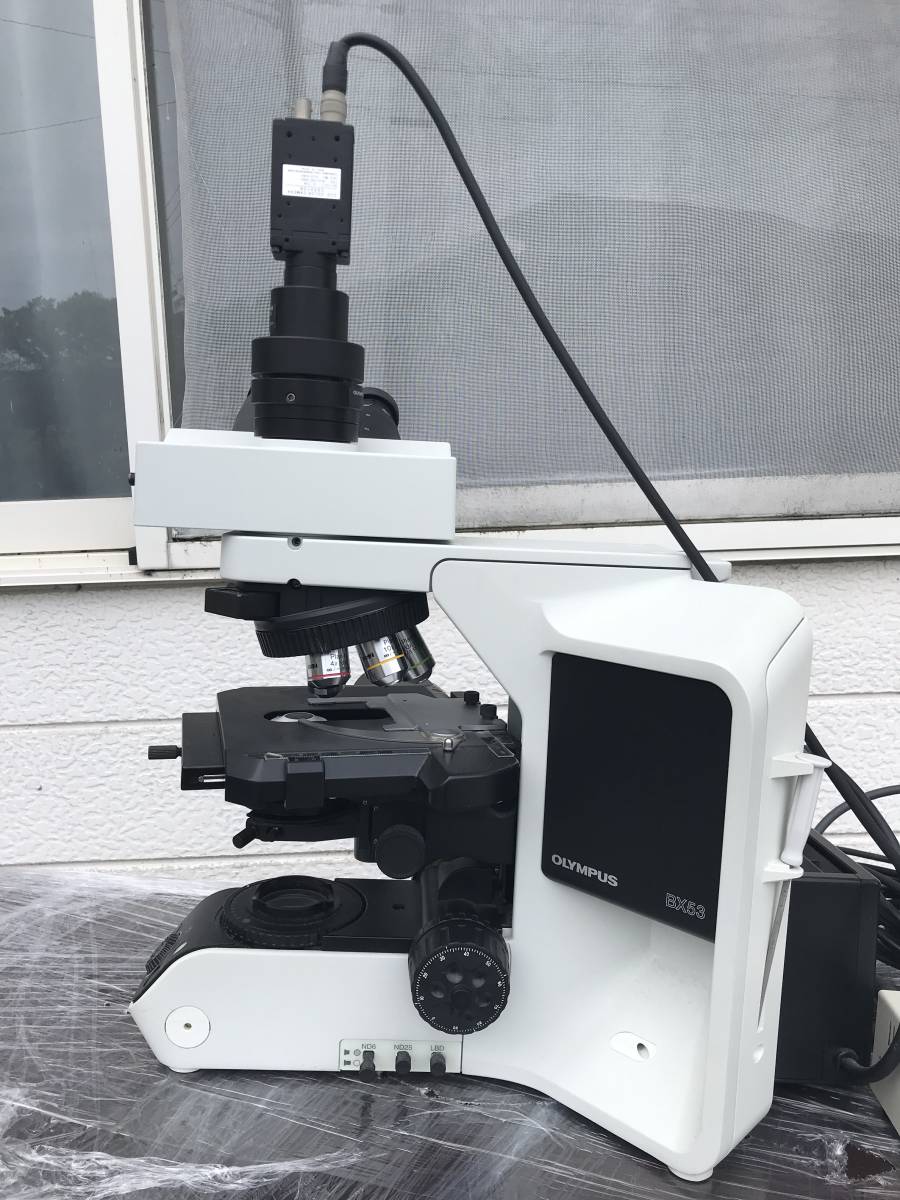OLYMPUS オリンパス システム生物顕微鏡 BX53F 対物レンズ5本付き 