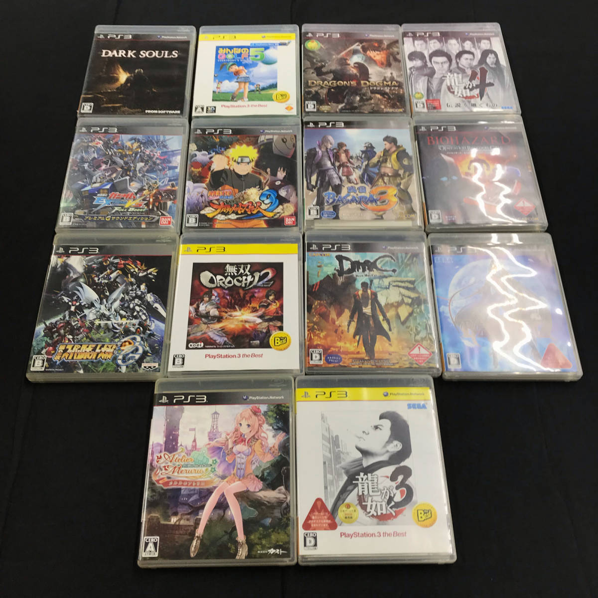 gr593 送料無料！現状品 PS3 ソフト PlayStation3 まとめ 60点セット 