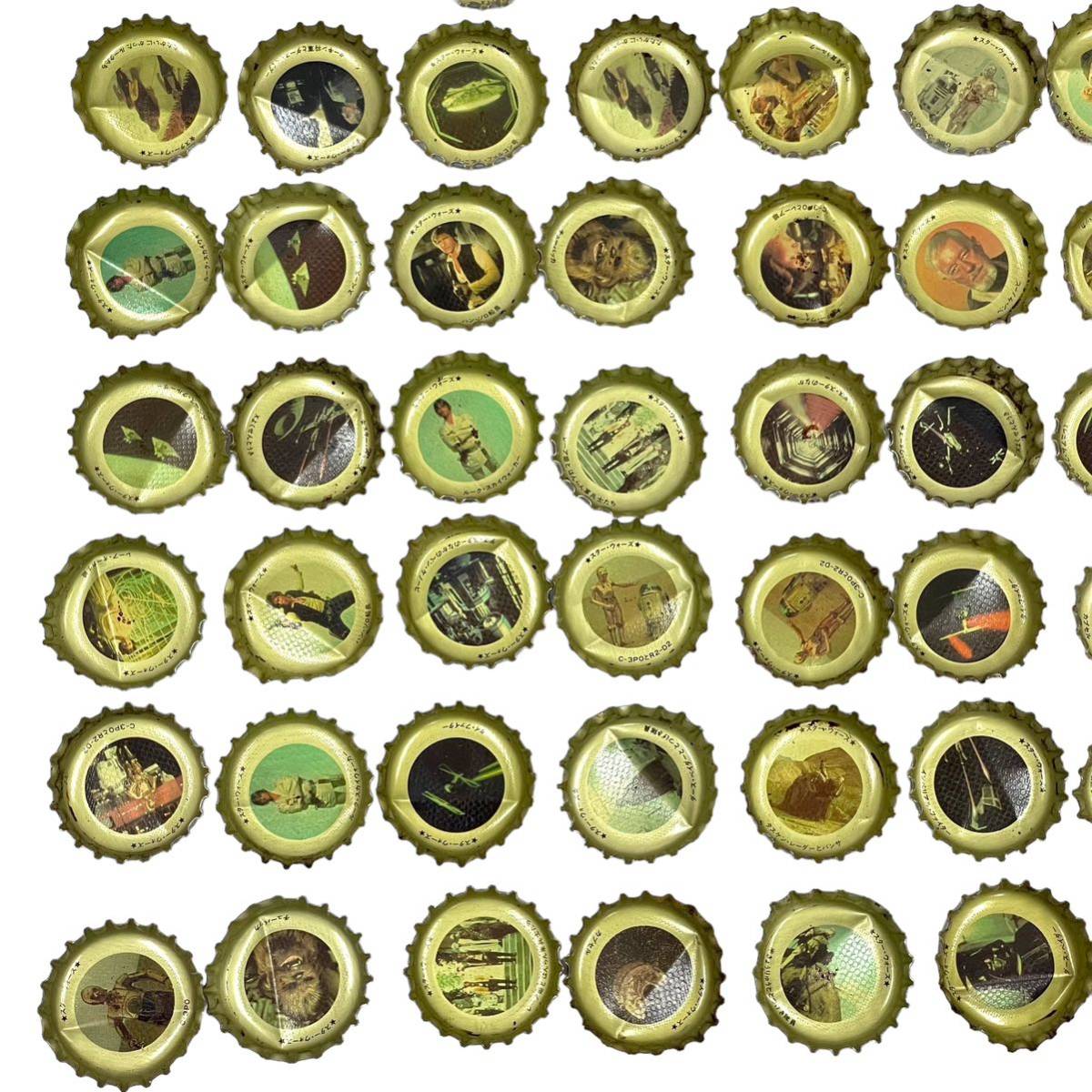 昭和レトロ コカコーラ ファンタ スプライト スターウォーズ 瓶 蓋 119 