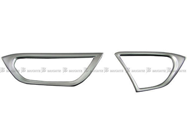 ルークス B40 B47A B48A サイド エアコン リング サテン シルバー ダクト ガーニッシュ カバー パネル INT－ETC－596