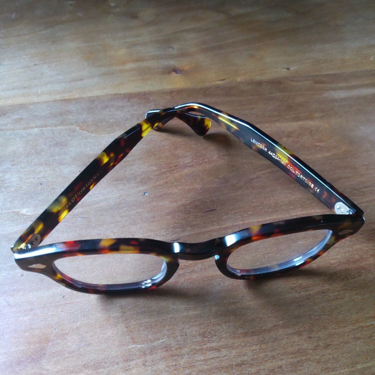 MOSCOT LEMTOSH モスコット レムトッシュ 度入り ウェリントン 眼鏡