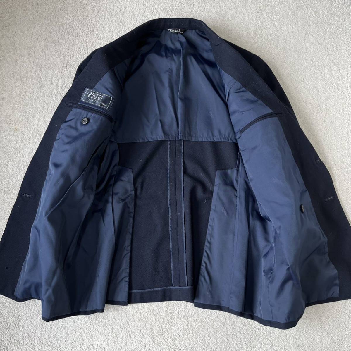 希少ボタン】POLO RALPH LAUREN ポロ ラルフローレン 紺 ブレザー