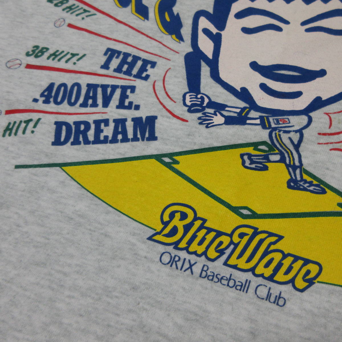 90s当時物 ORIX オリックス ブルーウェーブ イチローTシャツ 表記