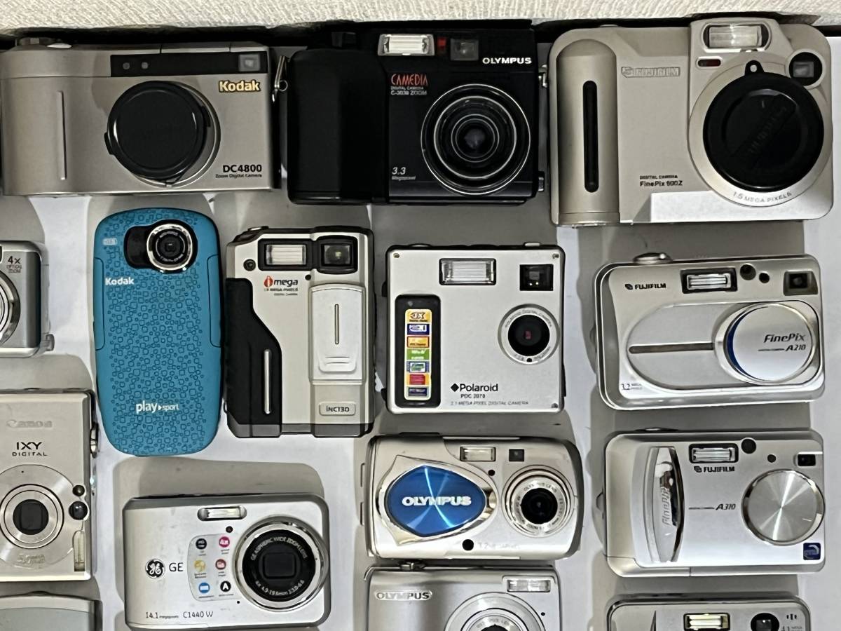 OLYMPUS SONY Nikon CASIO Kodak コンパクトデジタルカメラ まとめて 5