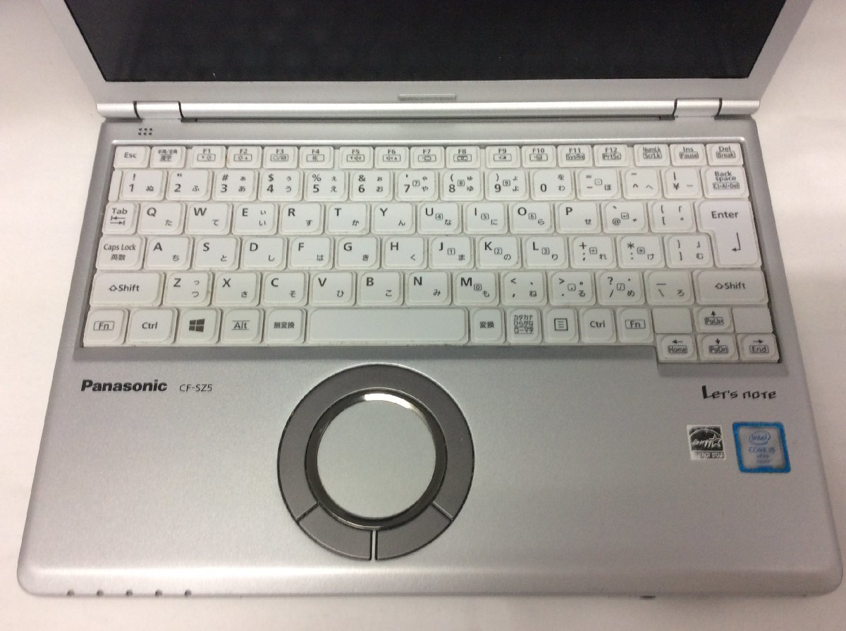 ジャンク/ Panasonic CF-SZ5PDYVS Intel Core i5-6300U メモリ8.19GB