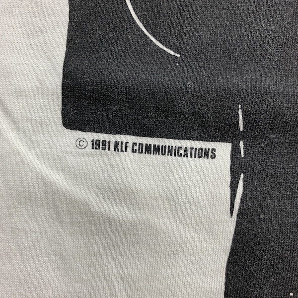 1円スタート！KLF Tシャツ 90s ヴィンテージ コピーライト JAMS テクノ 