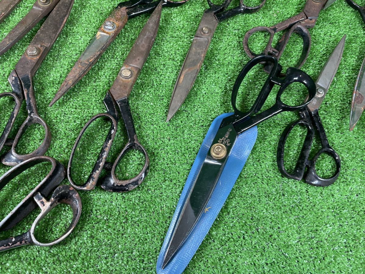 はさみ54本クラシック裁ちばさみ 黒レトロヴィンテージピンキング