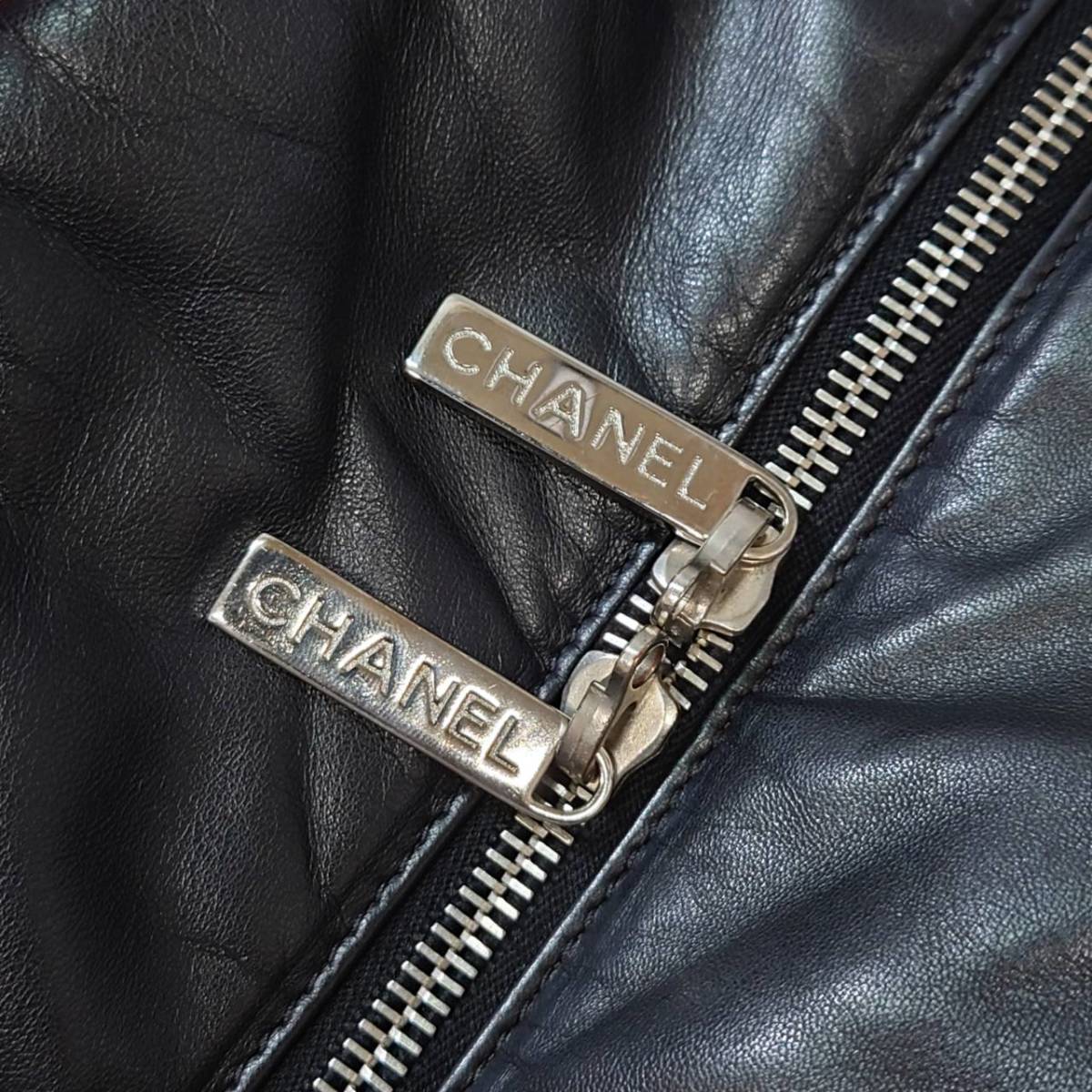1円～ 美品 シャネル CHANEL コココクーン オールレザー トートバッグ 