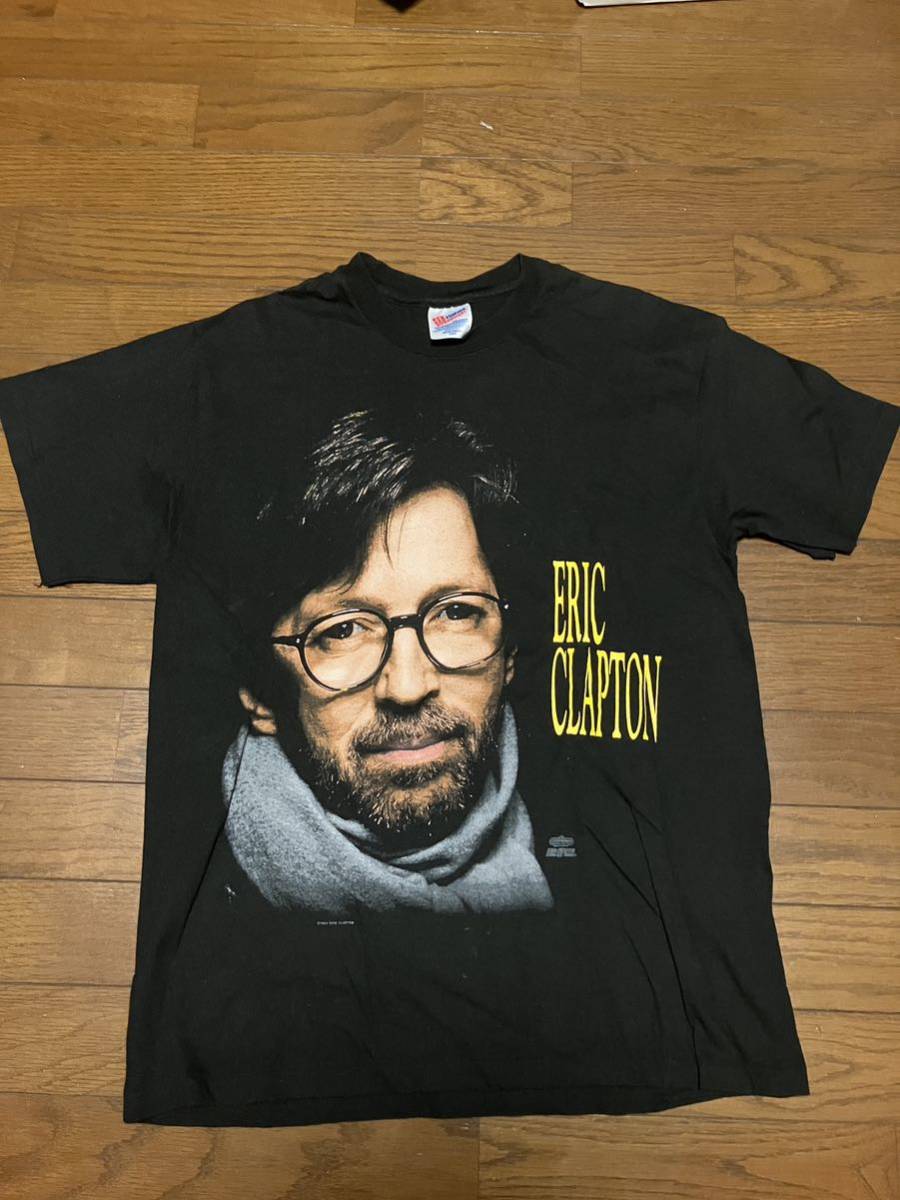 エリッククラプトン tシャツ ツアー バンドTシャツ ロックT tee 90s