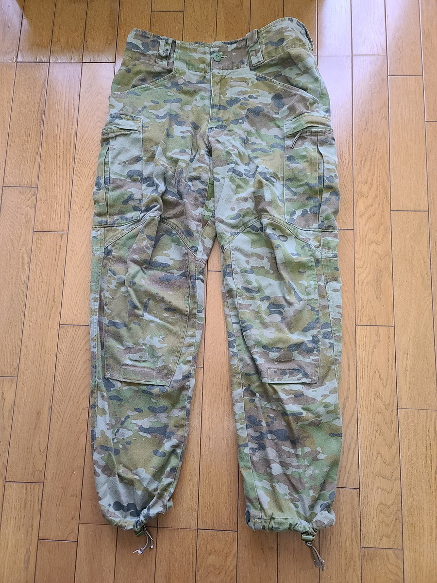オーストラリア軍 官給 フィールドパンツ 32R 迷彩服 multicam crye